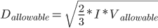 Dallowable
