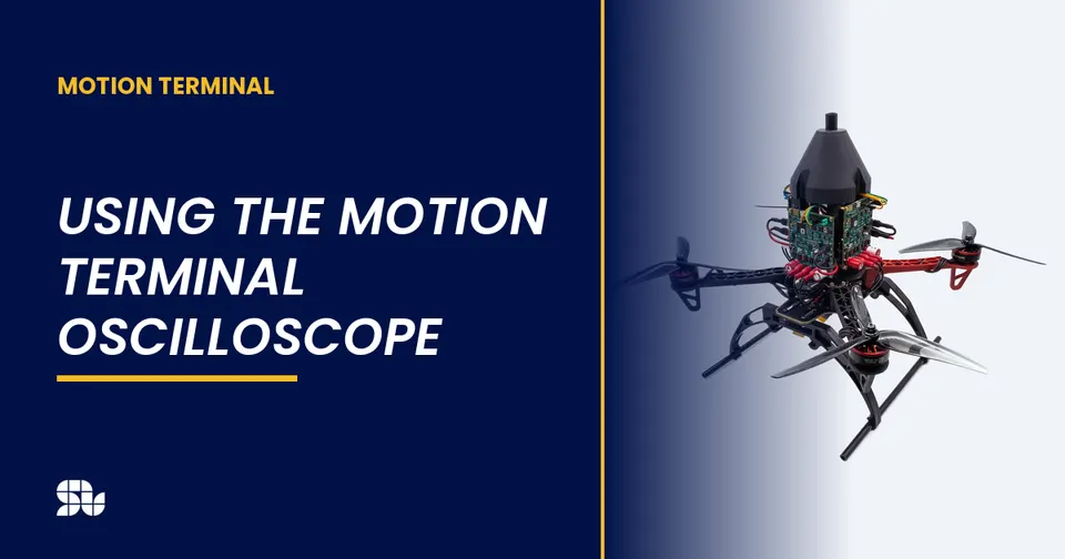 Using the Motion Terminal Oscilloscope: Read Iq, Id, Speed, Position