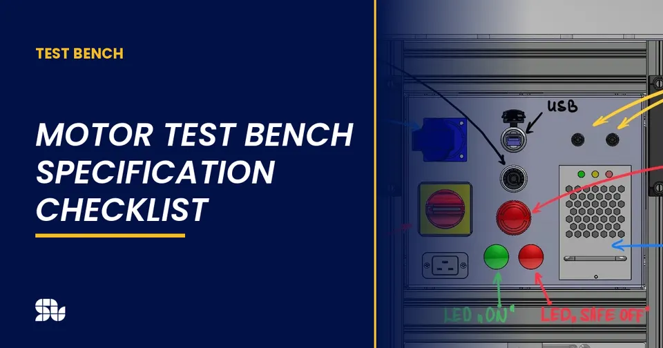 Motor Test Bench Specification Checklist (Free Template)