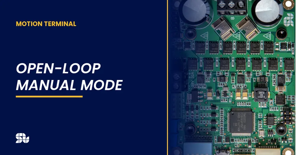 Open-Loop Manual Mode: Spinning a Motor with Potentiometers