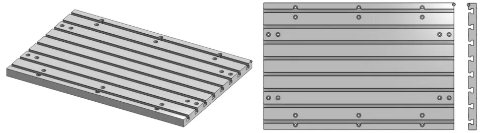 Figure 9. T-Slot Plate