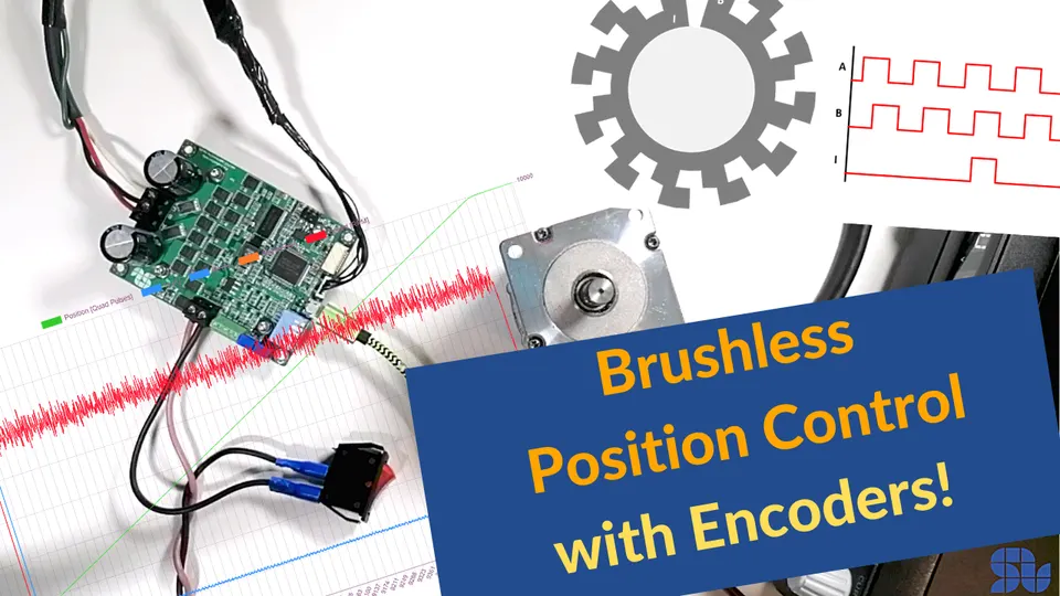 Position Controlling of a Brushless Motor with Incremental Encoders using SOLO in Motion Terminal