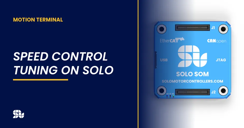 Speed Control Tuning on SOLO: Kp and Ki Without Overshoot