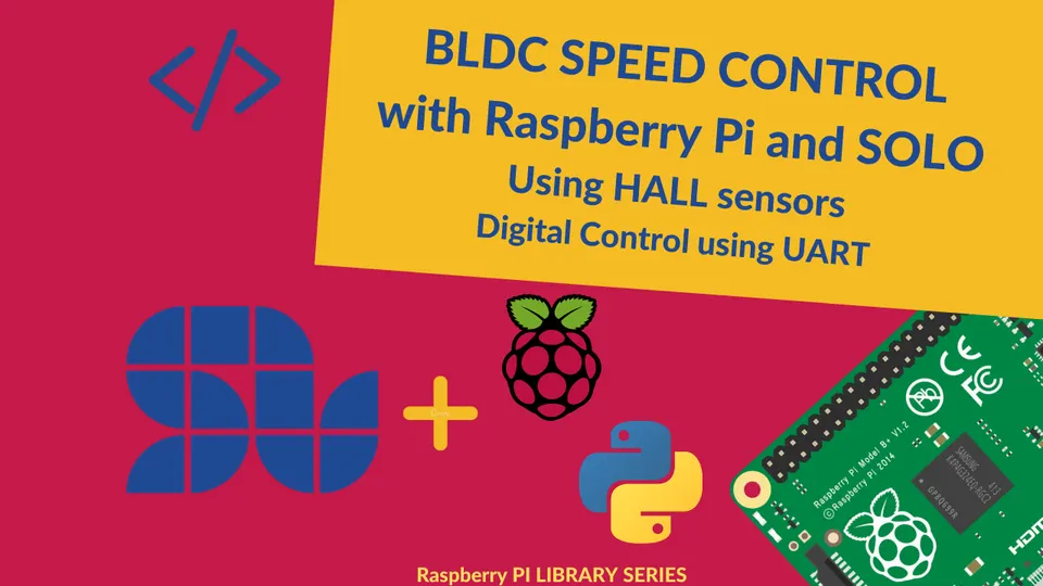 Speed Controlling of BLDC with Raspberry Pi and SOLO using HALL Sensors [+ Code]