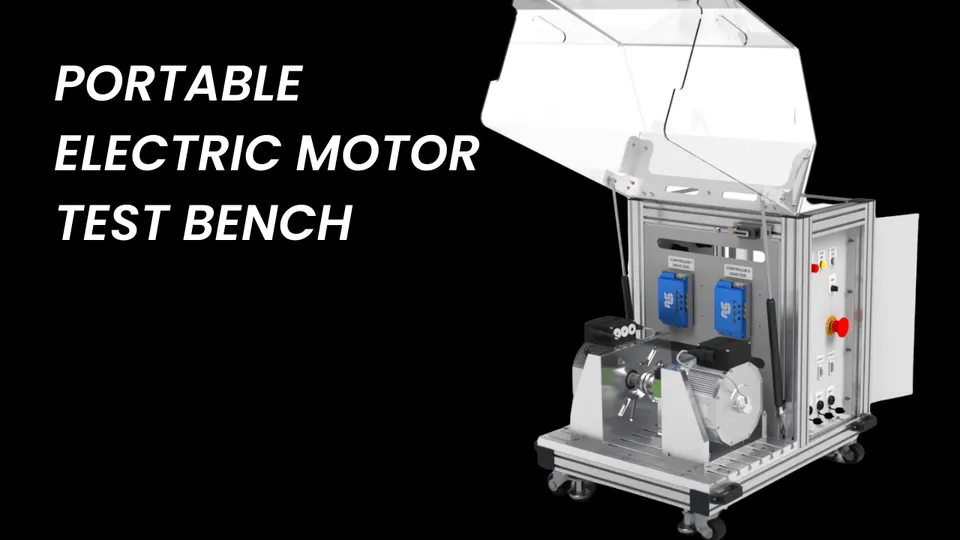 portable electric motor test bench article cover